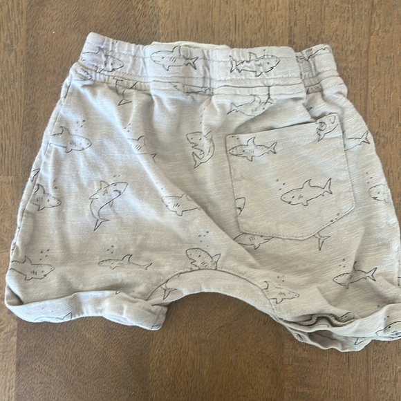Rylee & cru shark shorts 12-18 months - Picture 3 of 3